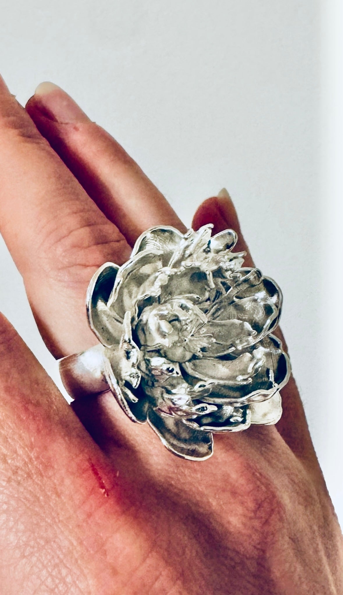 Peony Floral Ring