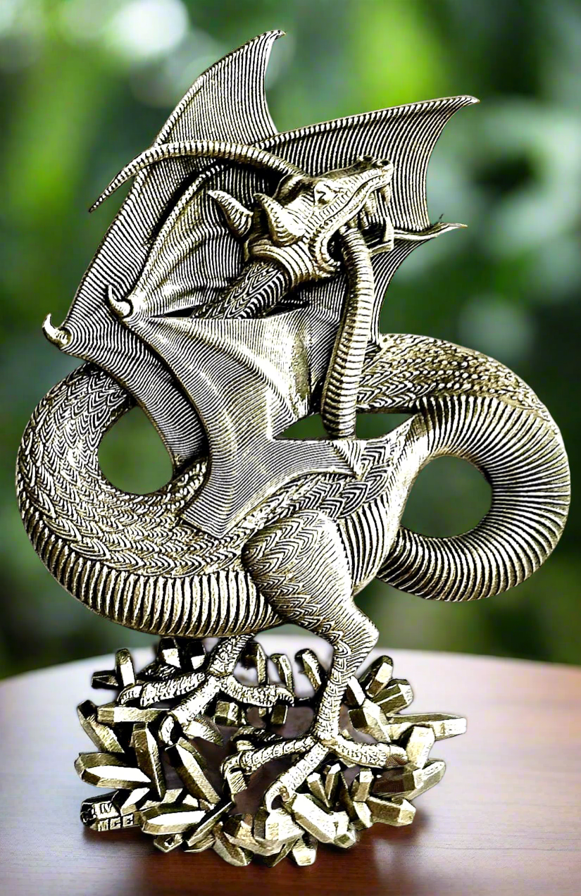 M.C. ESCHER '52 Dragon Reimagined
