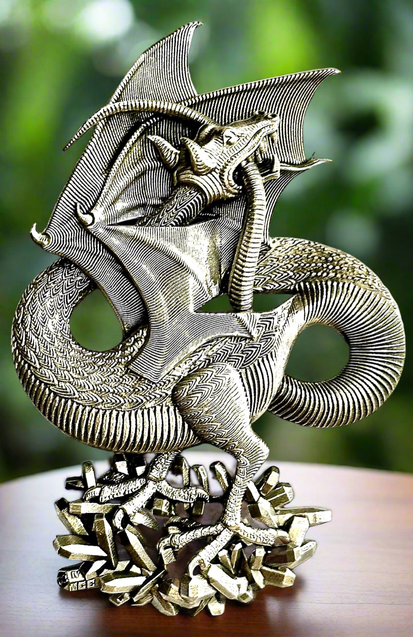 M.C. ESCHER '52 DRAGON REIMAGINED