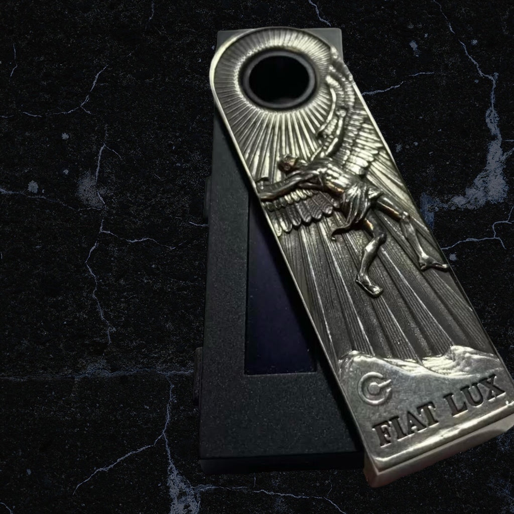 Crypto Wallet Cover | Sterling Silver